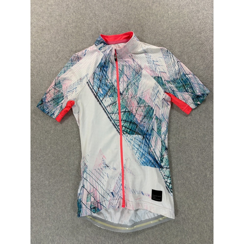 Machines For Freedom Full Zip Short Sleeve Cycling Jersey (Women's X-Small)
